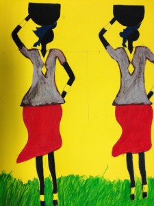 Donne africane ... Arts of African Women... Tableaux de la femme Africaine...